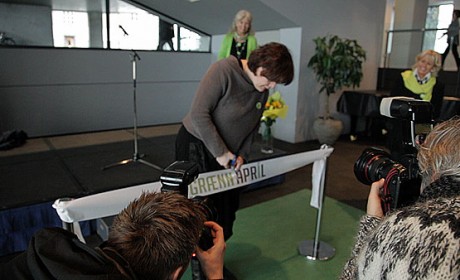 Grænn apríl í Ráðhúsi Reykjavíkur