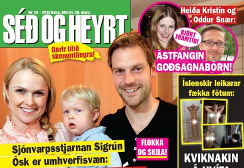 Séð og heyrt í apríl 2012